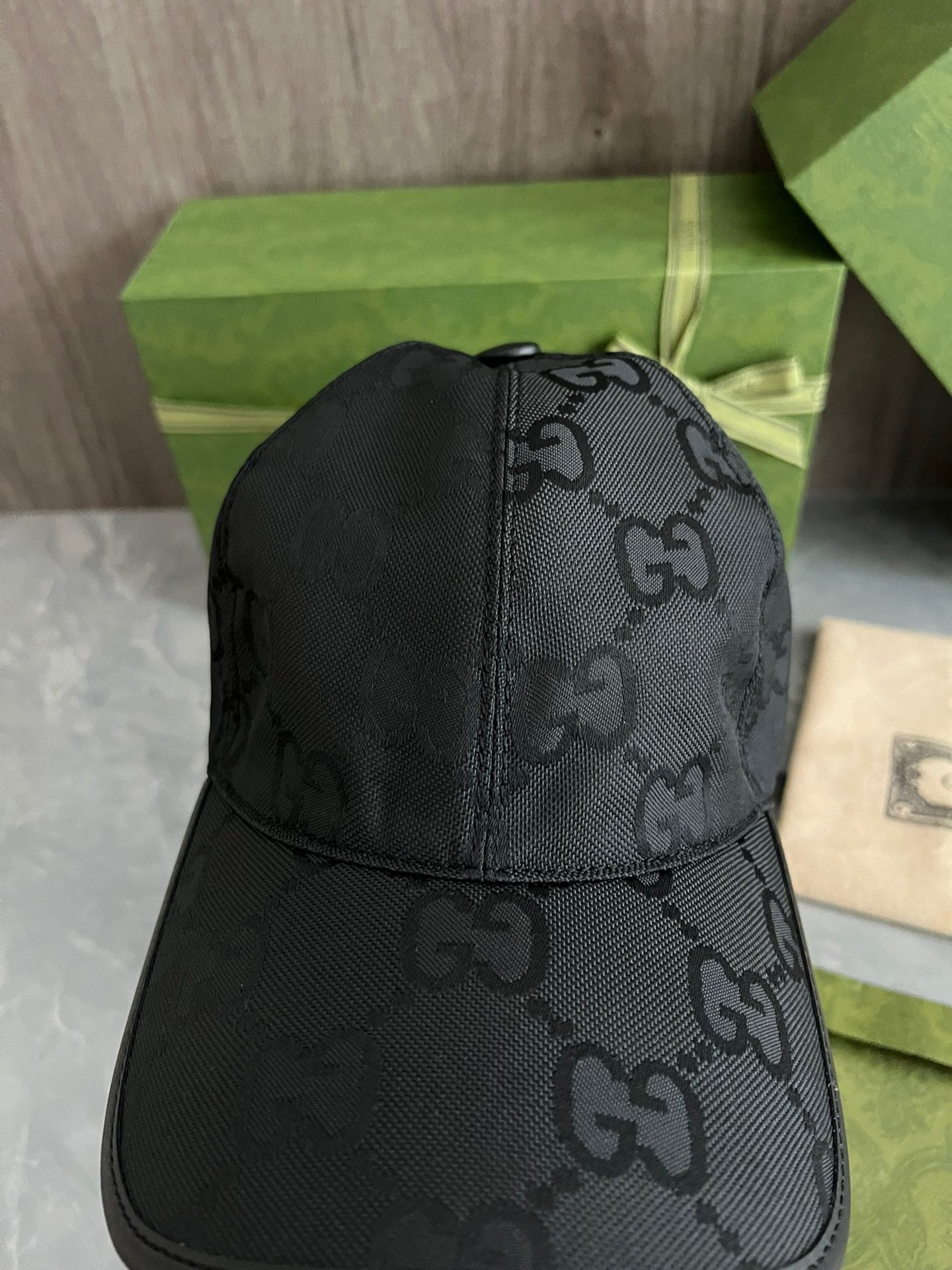 Gucci Off The Grid Baseball Cap – Black Monogram