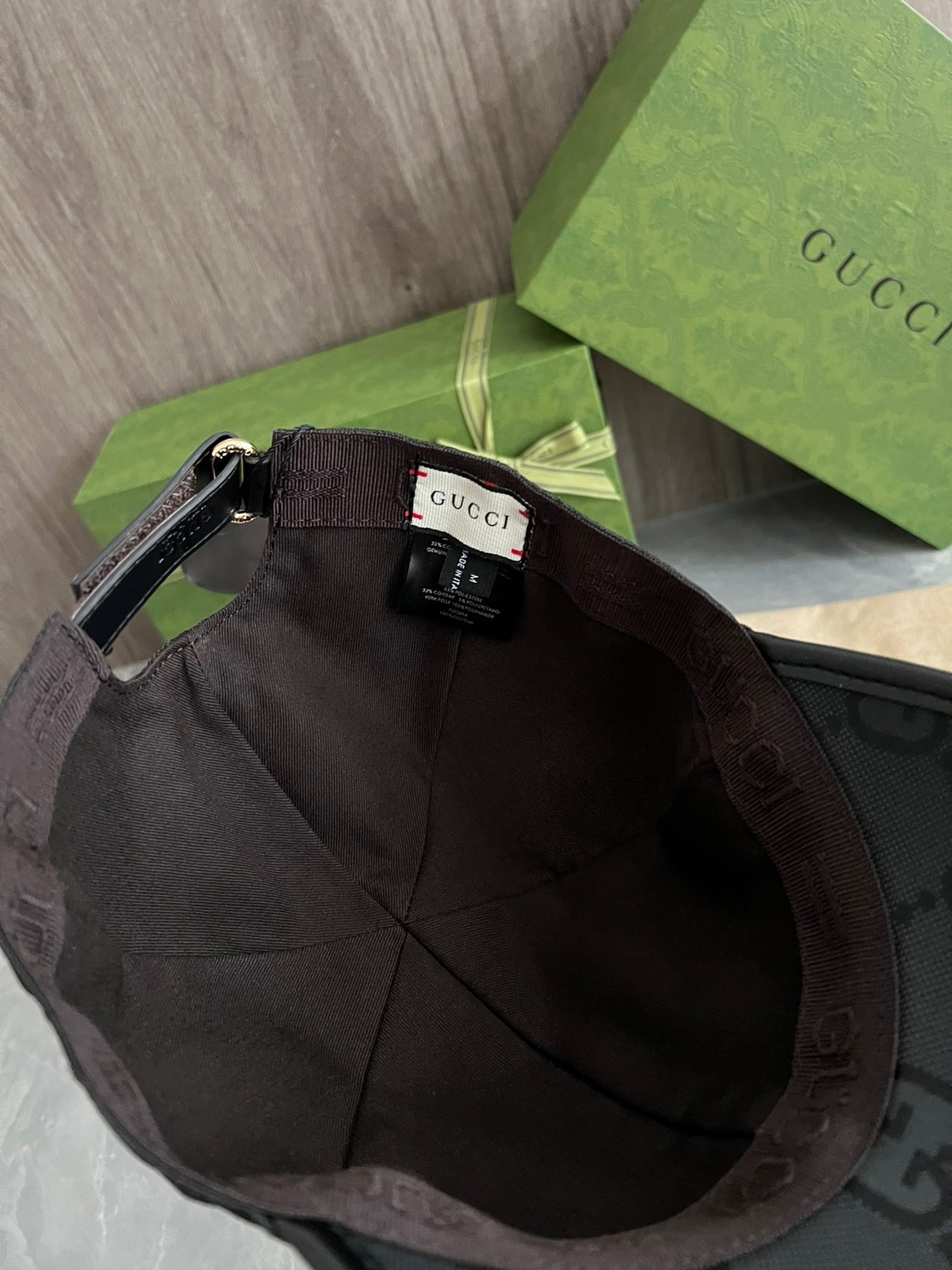 Gucci Off The Grid Baseball Cap – Black Monogram