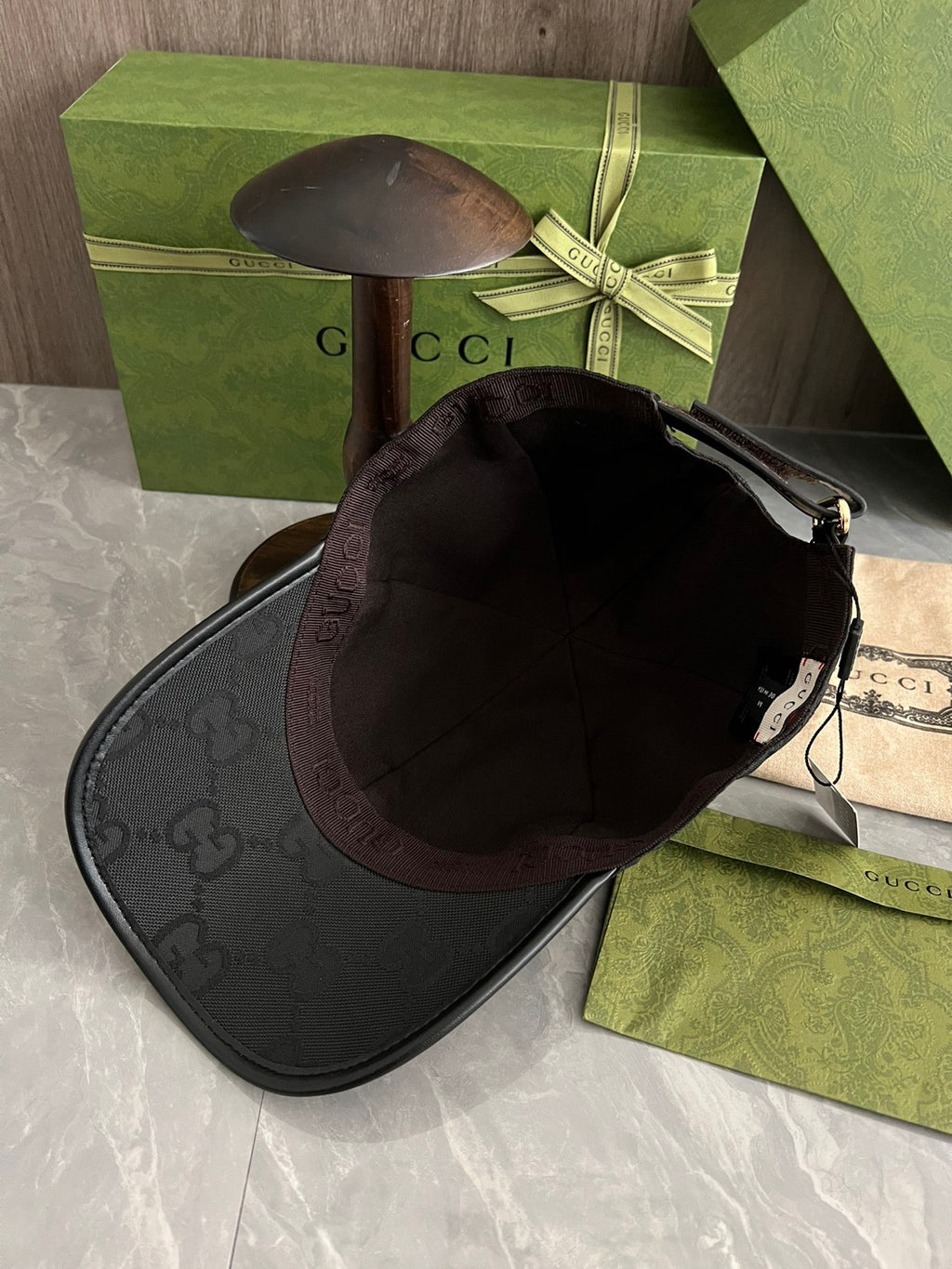 Gucci Off The Grid Baseball Cap – Black Monogram
