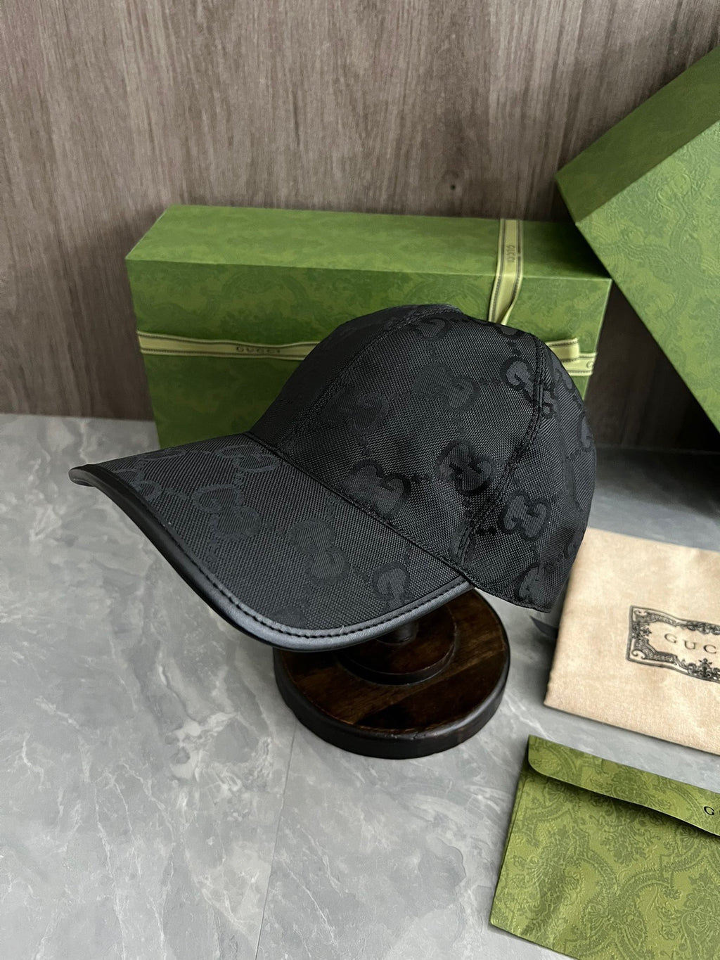 Gucci Off The Grid Baseball Cap – Black Monogram