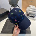 Louis Vuitton Monogram Multicolor Baseball Cap – Navy Edition