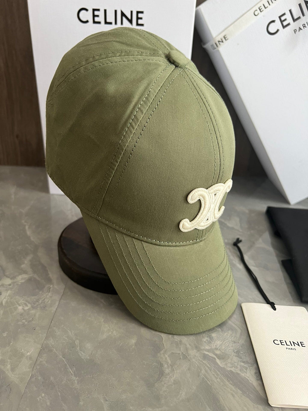 Triomphe Baseball Cap - CELINE