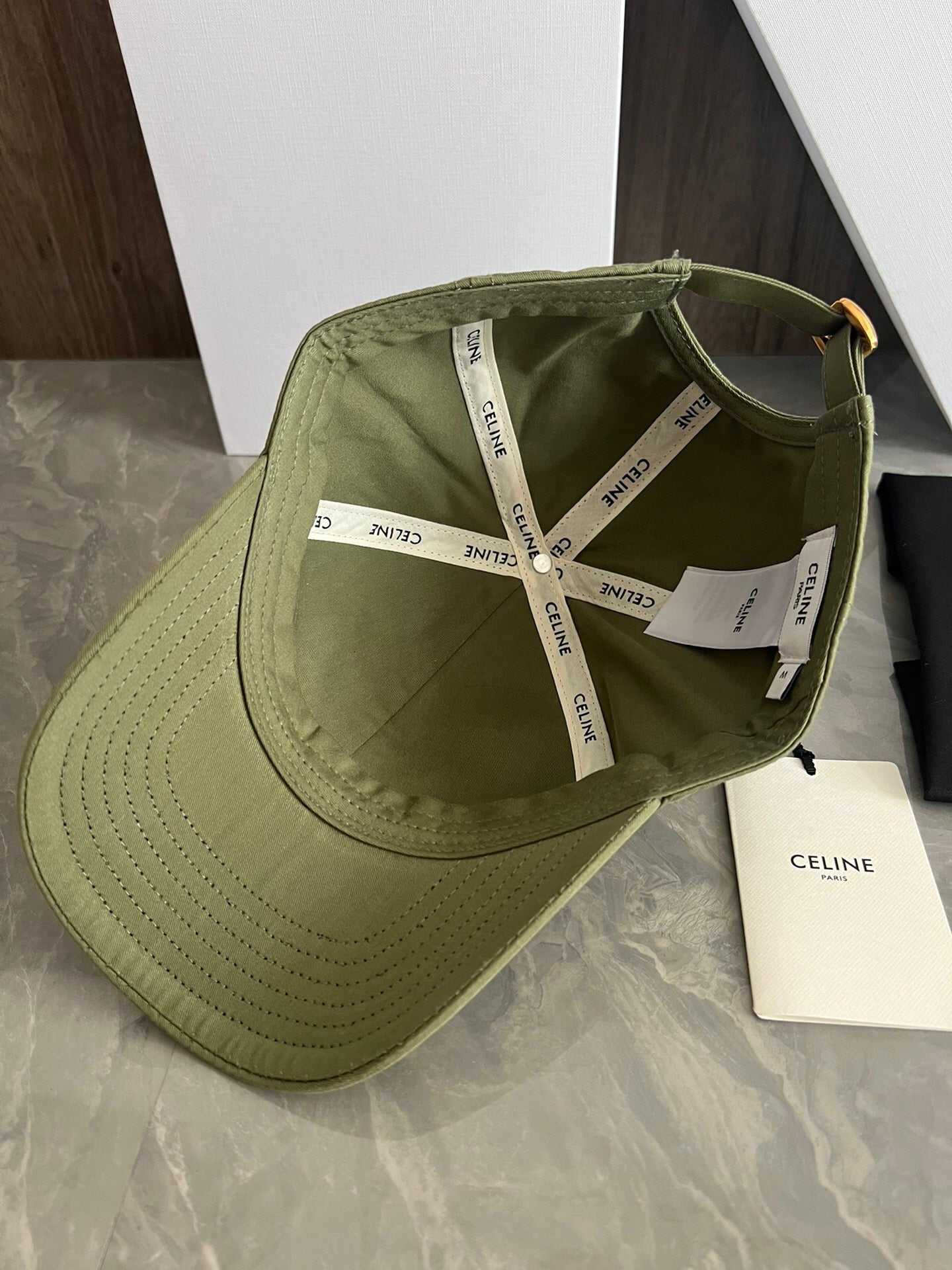 Triomphe Baseball Cap - CELINE
