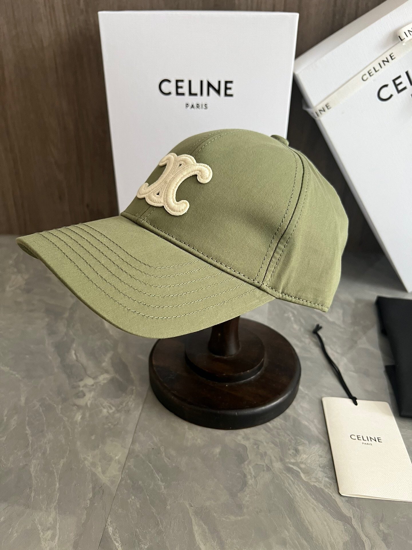 Triomphe Baseball Cap - CELINE