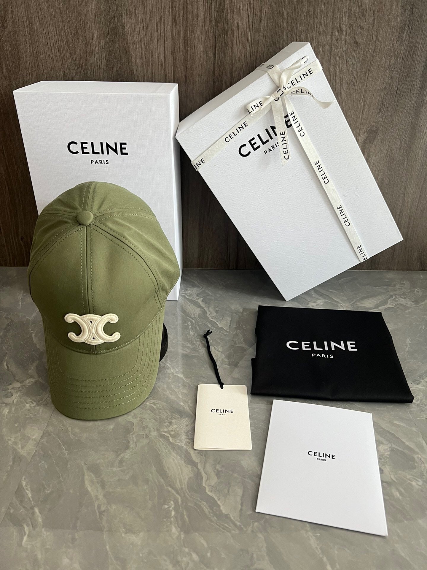 Triomphe Baseball Cap - CELINE
